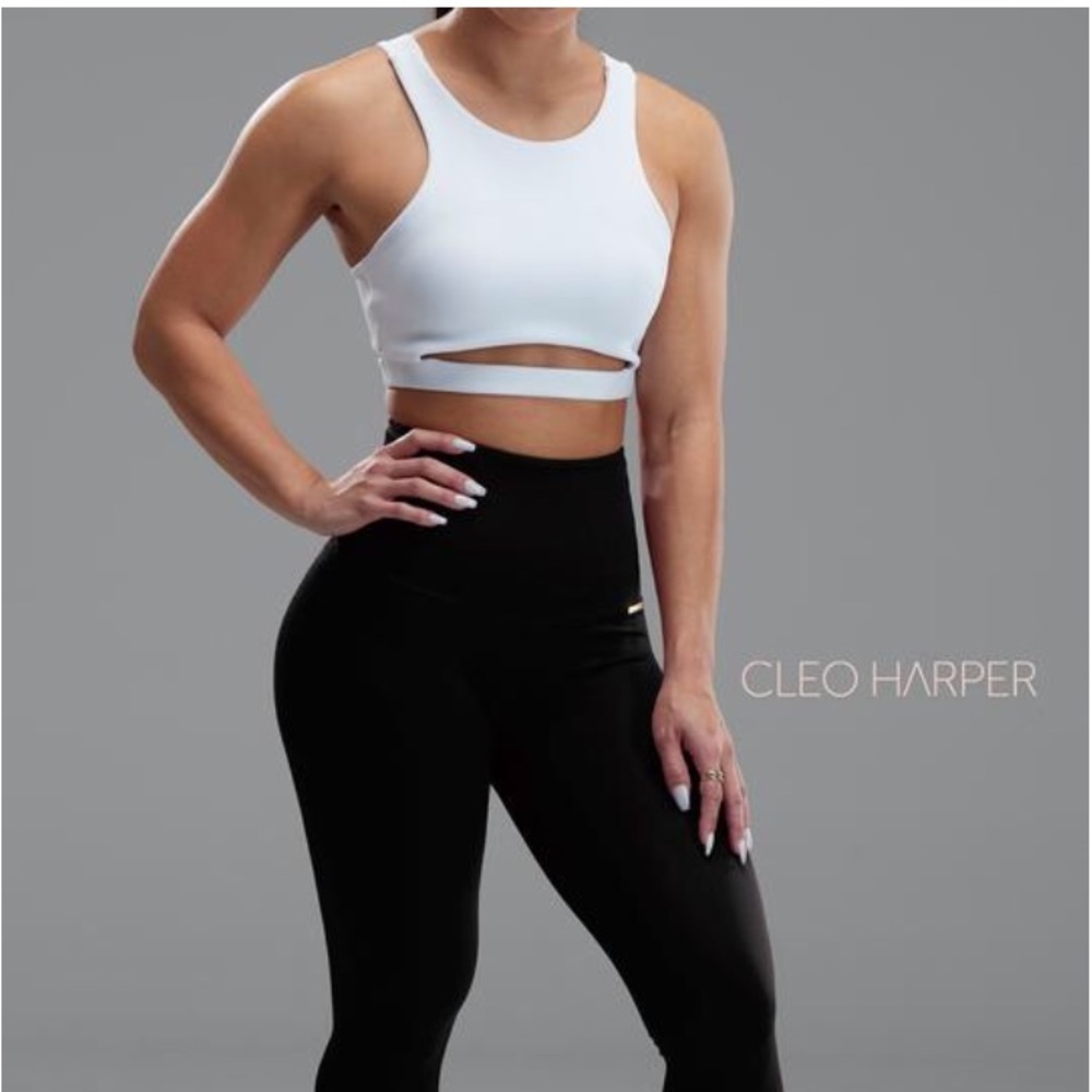 Cleo Harper Coco Bralet in White